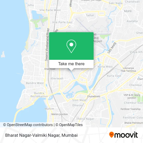 Bharat Nagar-Valmiki Nagar map