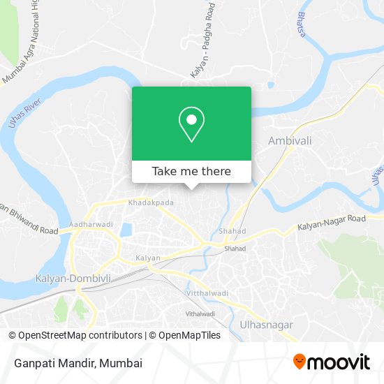 Ganpati Mandir map