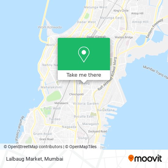 Lalbaug Market map