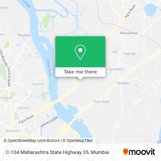 Maharashtra State Highway Map How To Get To C-104 Maharashtra State Highway 35 In Bhiwandi Rural(St) By  Bus?