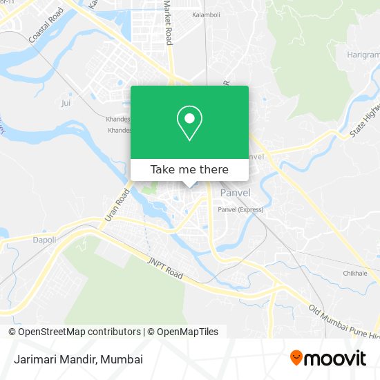 Jarimari Mandir map