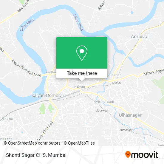 Shanti Sagar CHS map