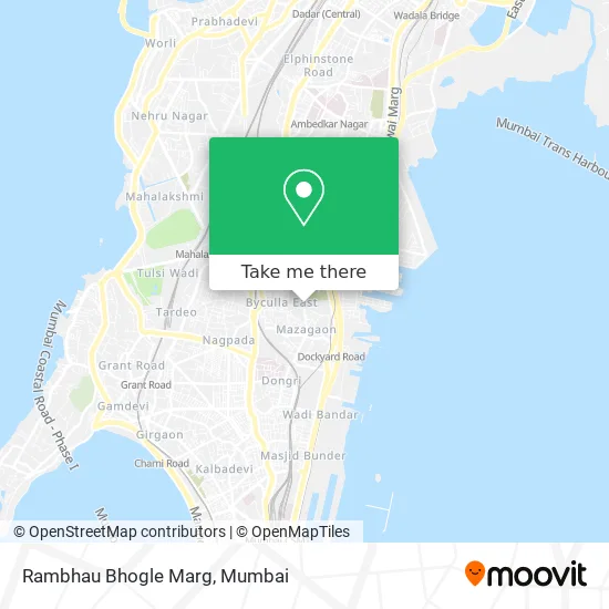 Rambhau Bhogle Marg map