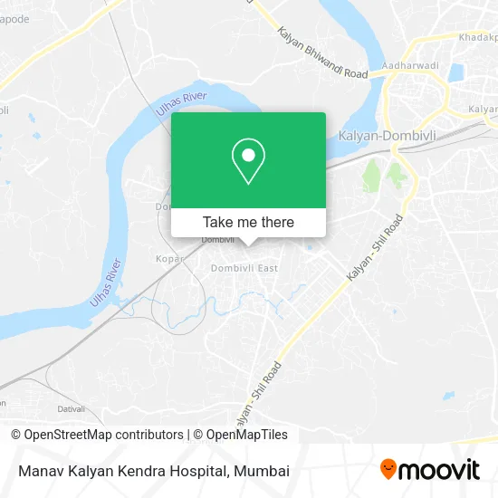 Manav Kalyan Kendra Hospital map