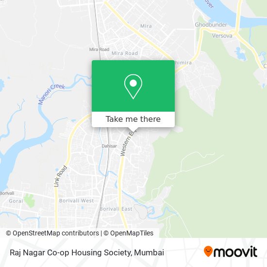 Raj Nagar Co-op Housing Society map