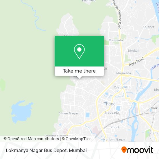 Lokmanya Nagar Bus Depot map