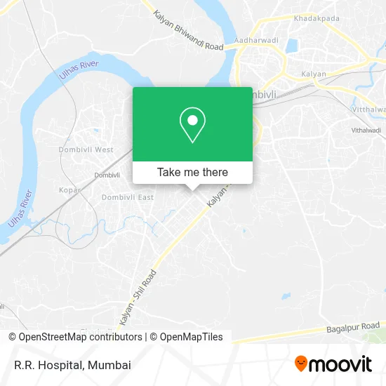 R R Hospital map