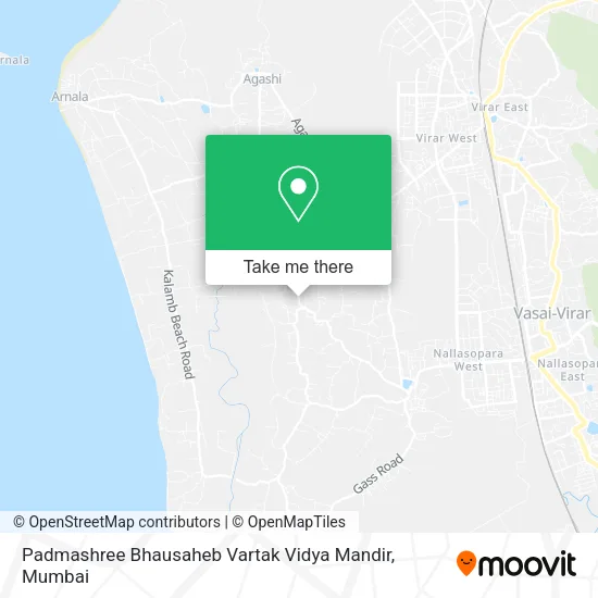 Padmashree Bhausaheb Vartak Vidya Mandir map