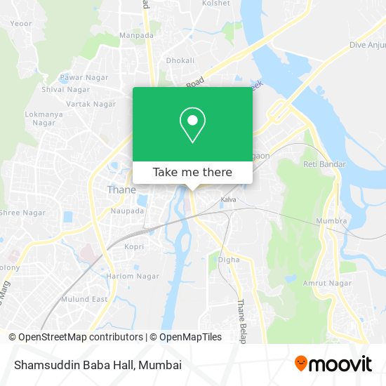 Shamsuddin Baba Hall map