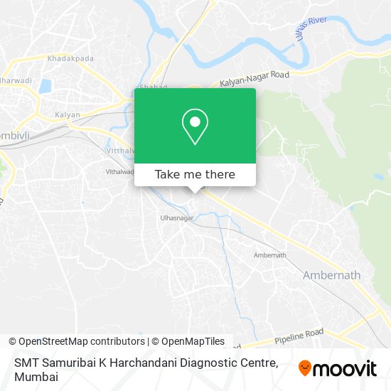 SMT Samuribai K Harchandani Diagnostic Centre map