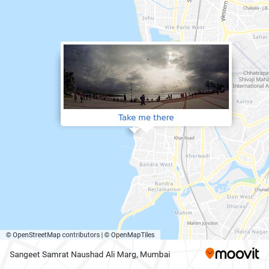 Sangeet Samrat Naushad Ali Marg map