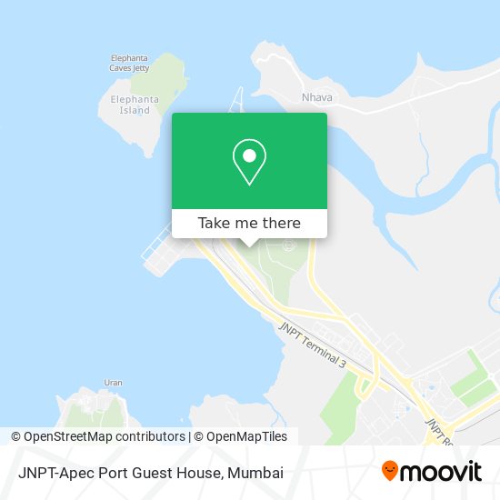 JNPT-Apec Port Guest House map