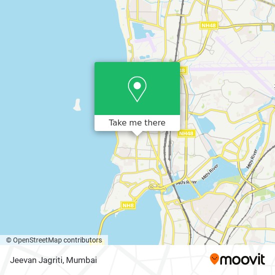 Jeevan Jagriti map