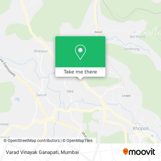 Varad Vinayak Ganapati map