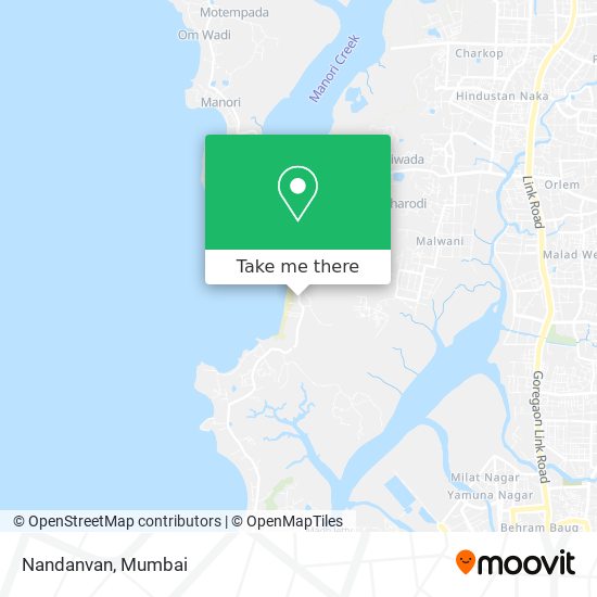 Nandanvan map