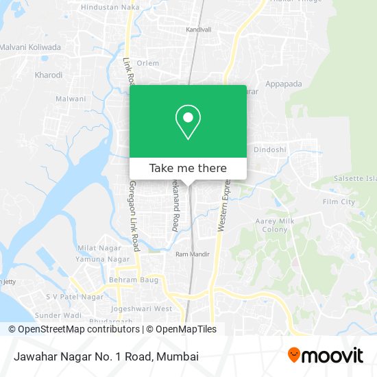 Jawahar Nagar No. 1 Road map