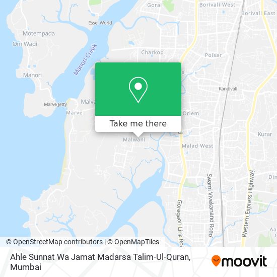 Ahle Sunnat Wa Jamat Madarsa Talim-Ul-Quran map