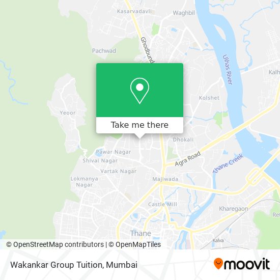 Wakankar Group Tuition map