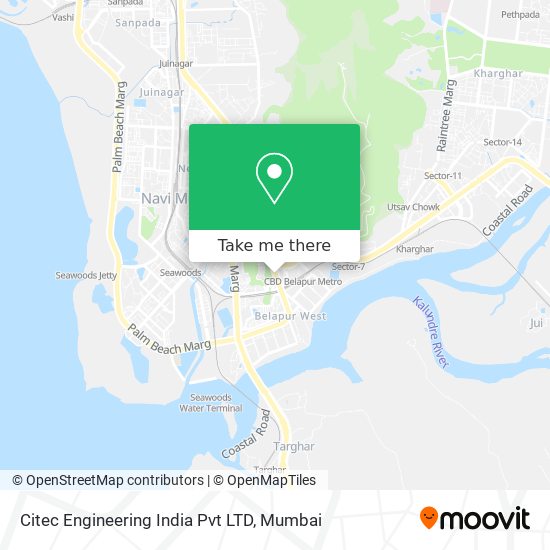 Citec Engineering India Pvt LTD map