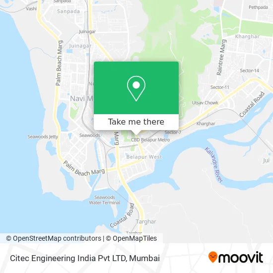 Citec Engineering India Pvt LTD map