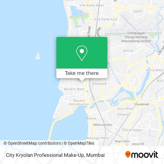 City Kryolan Professional Make-Up map