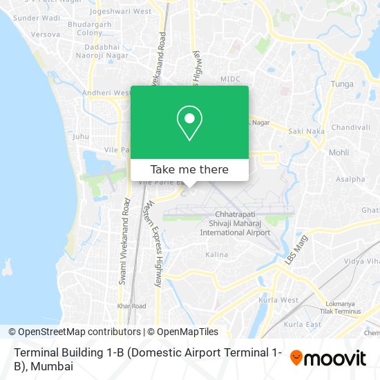 Terminal Building 1-B (Domestic Airport Terminal 1-B) map