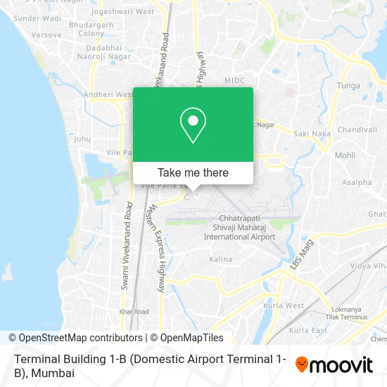 Terminal Building 1-B (Domestic Airport Terminal 1-B) map