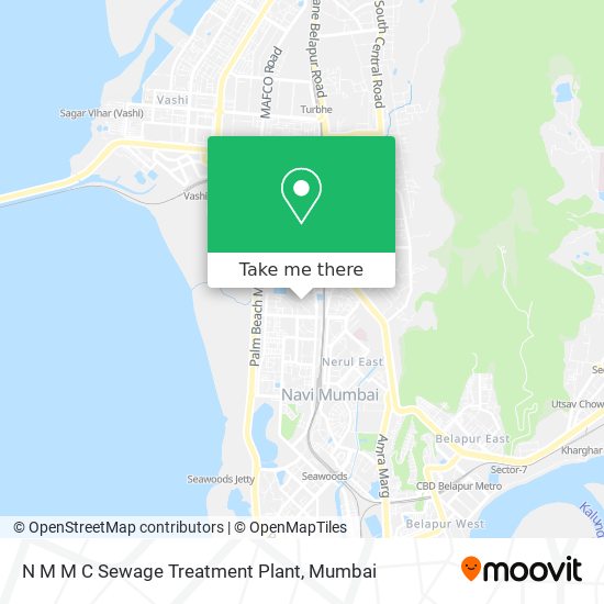 N M M C Sewage Treatment Plant map