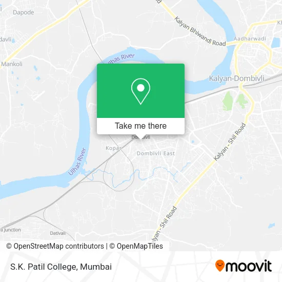S.K. Patil College map