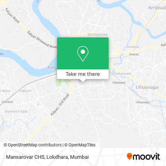 Mansarovar CHS, Lokdhara map