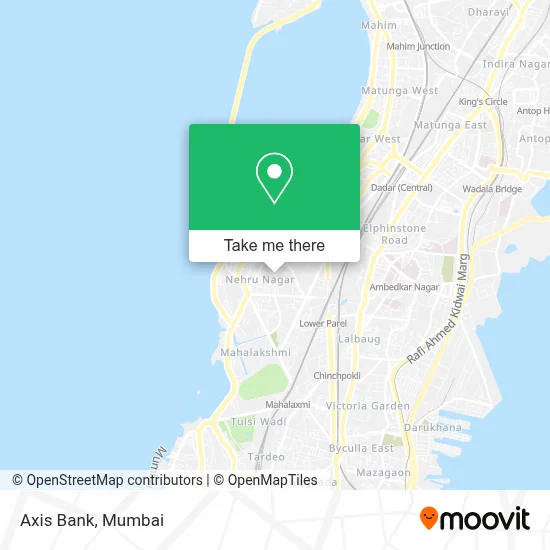 Axis Bank map
