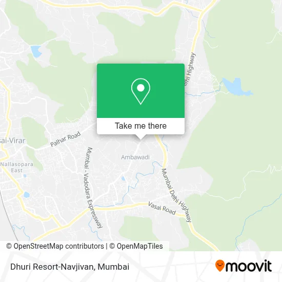 Dhuri Resort-Navjivan map