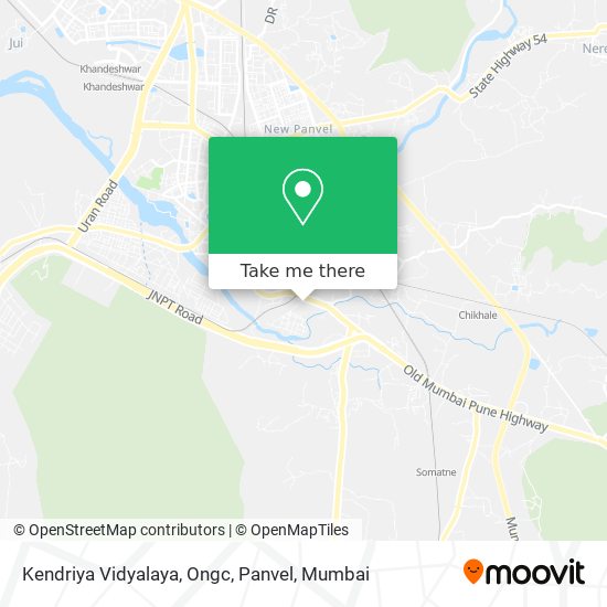 Kendriya Vidyalaya, Ongc, Panvel map