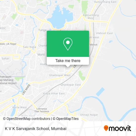 K V K Sarvajanik School map