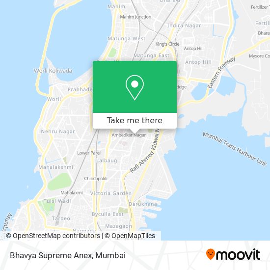 Bhavya Supreme Anex map