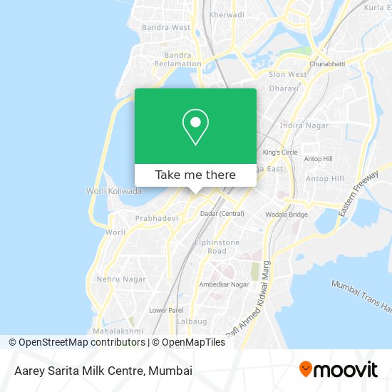 Aarey Sarita Milk Centre map