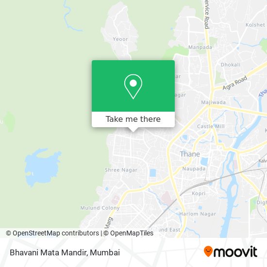 Bhavani Mata Mandir map