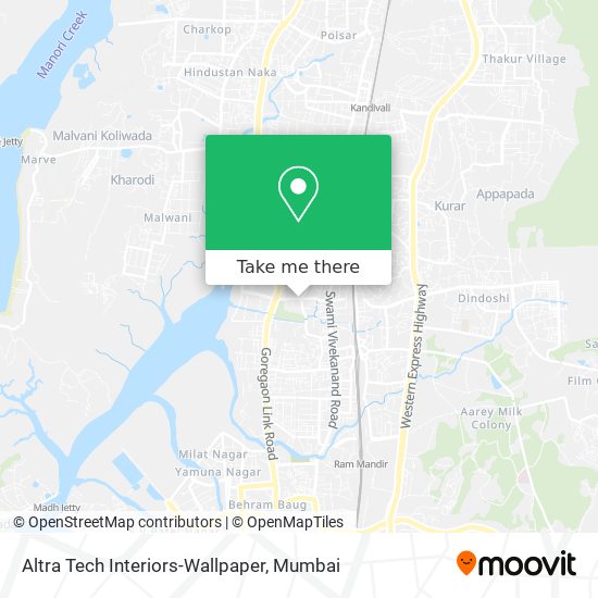 Altra Tech Interiors-Wallpaper map