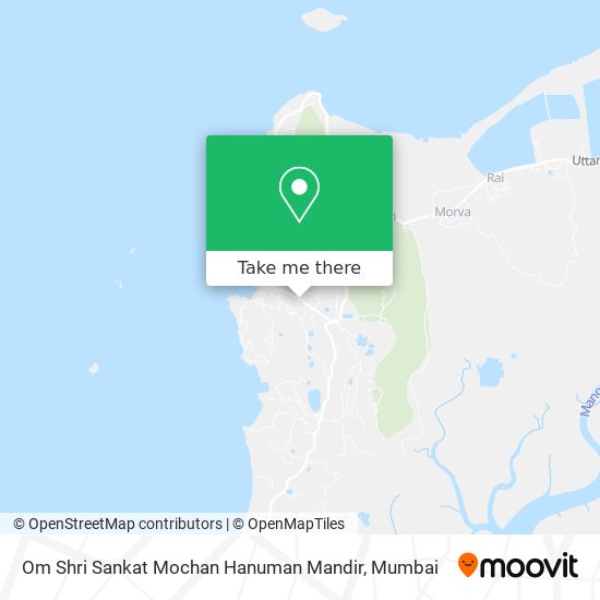 Om Shri Sankat Mochan Hanuman Mandir map