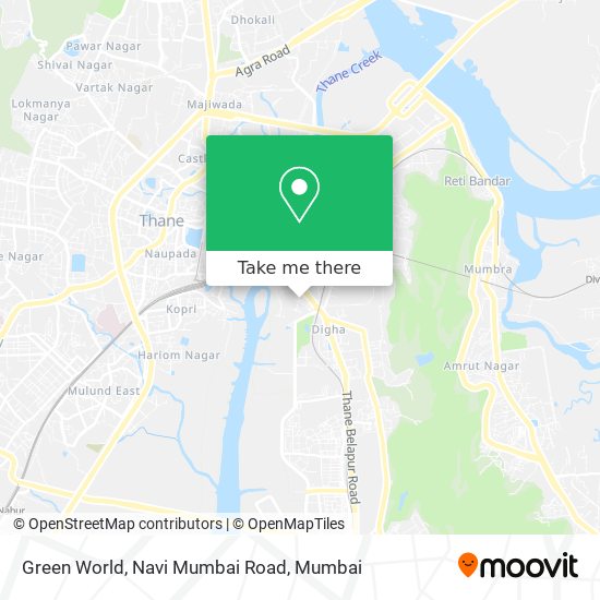 Green World, Navi Mumbai Road map