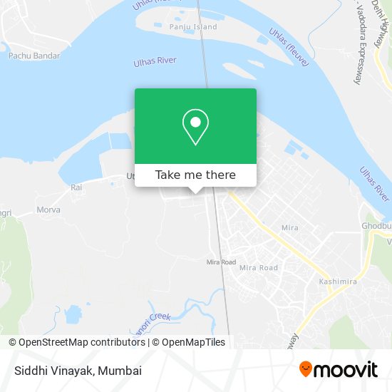 Siddhi Vinayak map