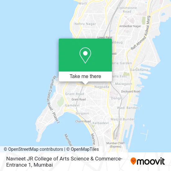 Navneet JR College of Arts Science & Commerce-Entrance 1 map