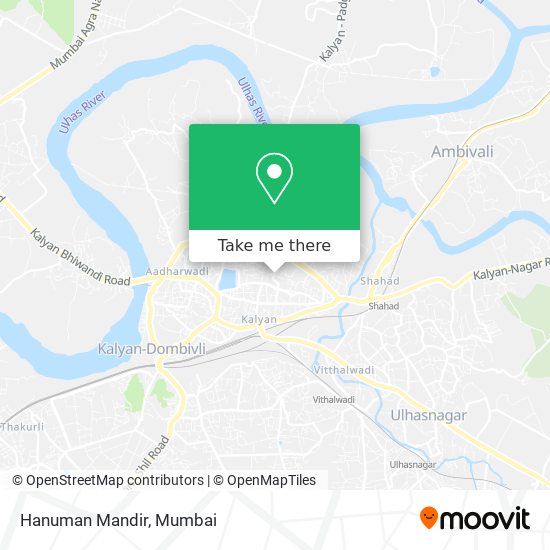 Hanuman Mandir map