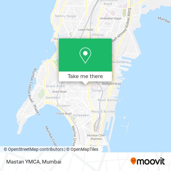 Mastan YMCA map