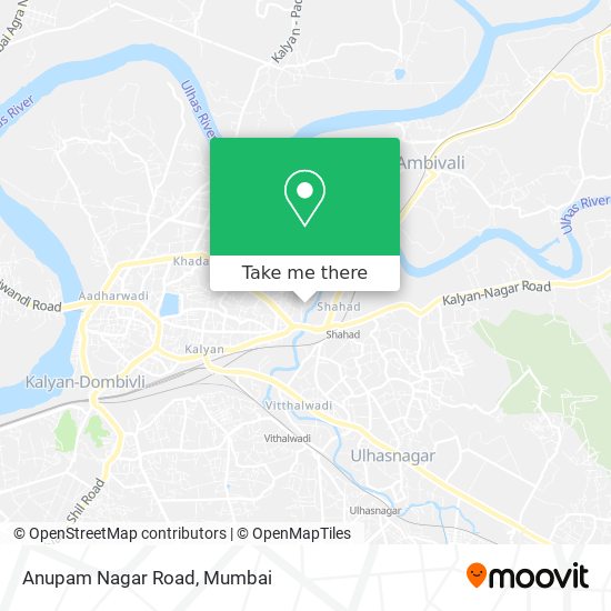 Anupam Nagar Road map