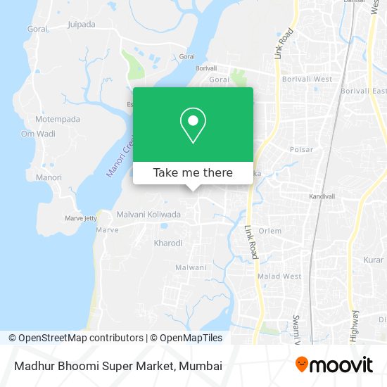 Madhur Bhoomi Super Market map