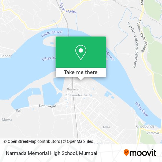 Narmada Memorial High School map