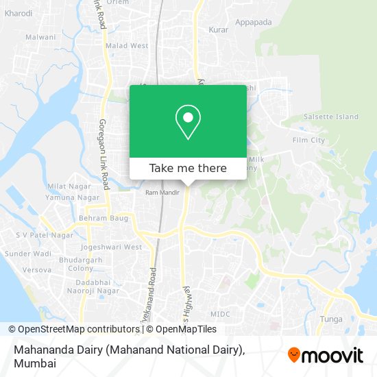 Mahananda Dairy (Mahanand National Dairy) map