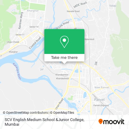 SCV English Medium School &Junior College map