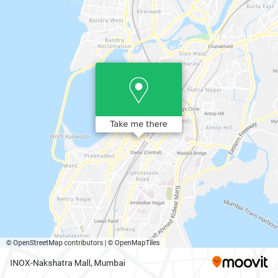 INOX-Nakshatra Mall map